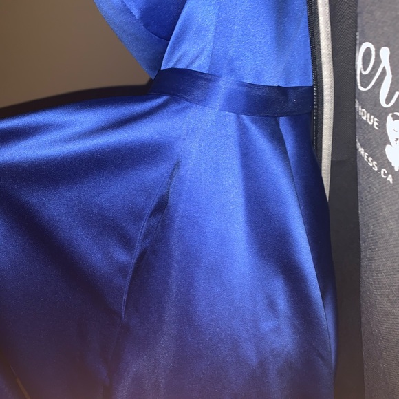 royal blue grad/prom dress - Picture 6 of 11